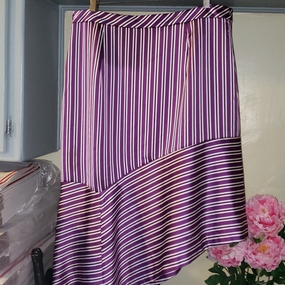Banana republic purple skirt plus size 14 - Picture 2 of 9